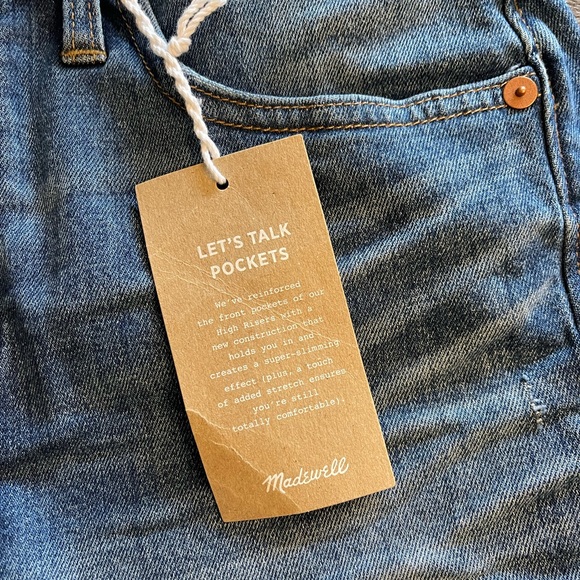NWT Madewell Denim Shorts size 27 - Picture 2 of 14